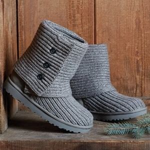 UGG Classic Cardy Grey Boots